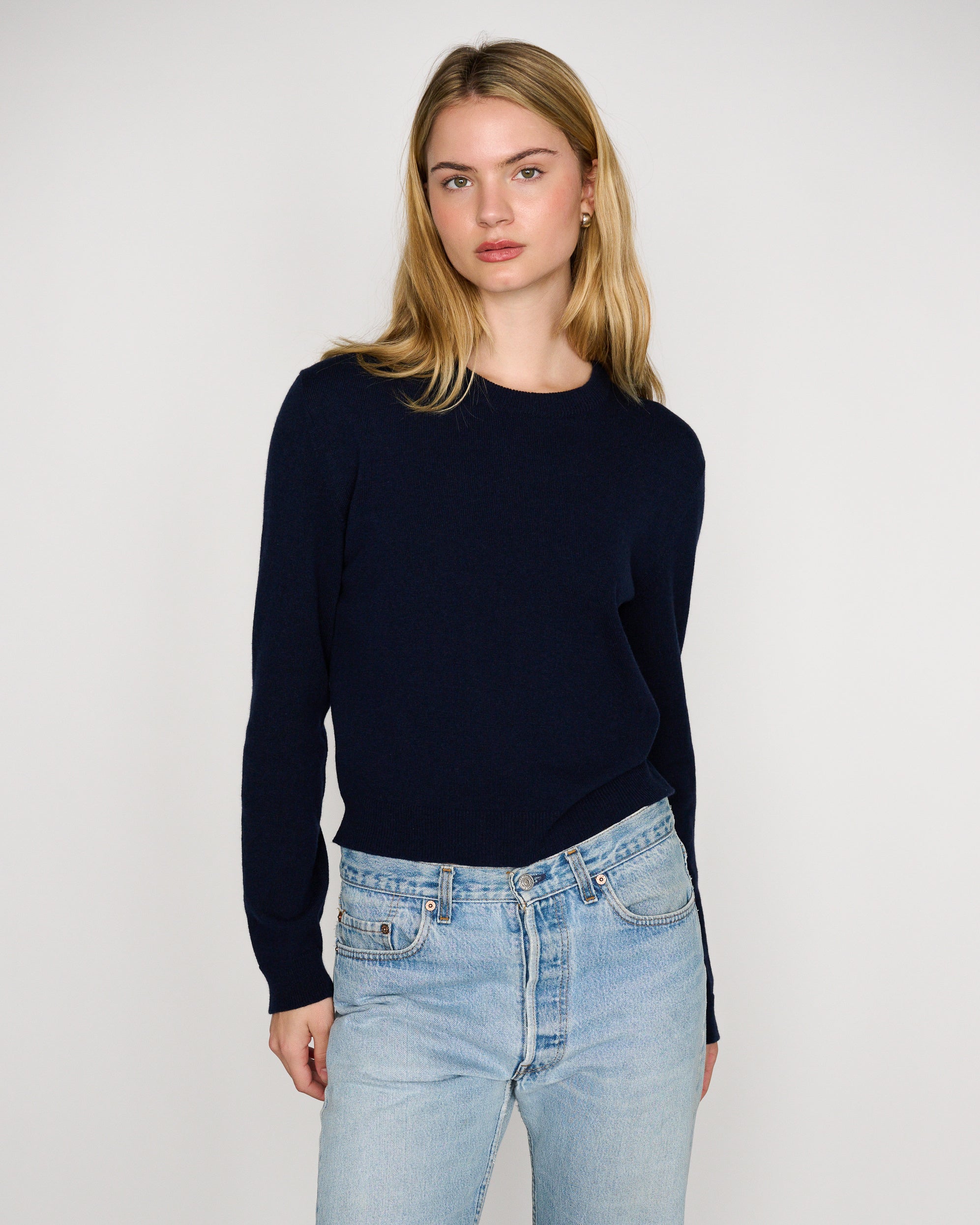 RLT TERI SWEATER - NAVY