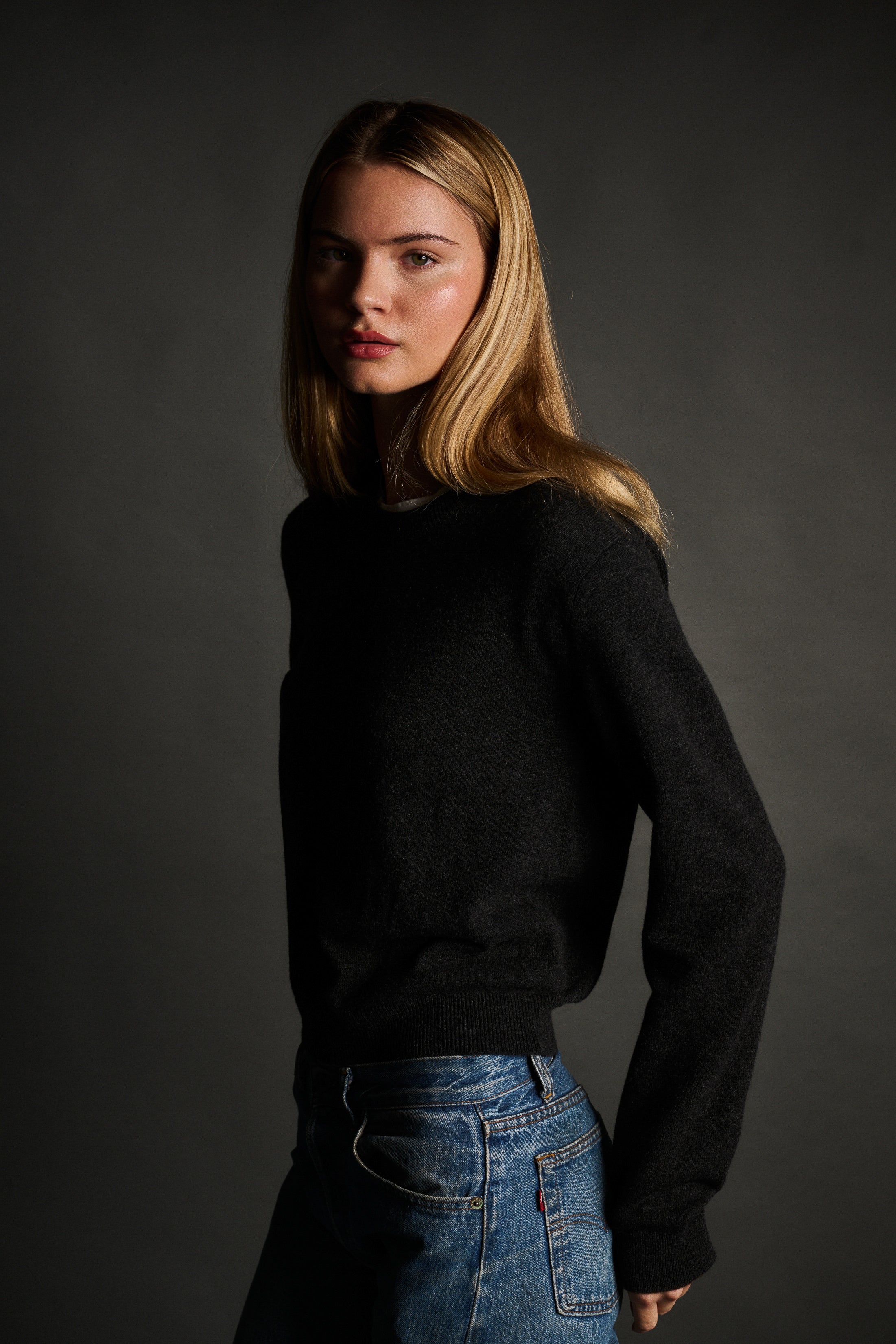 RLT TERI SWEATER - CHARCOAL