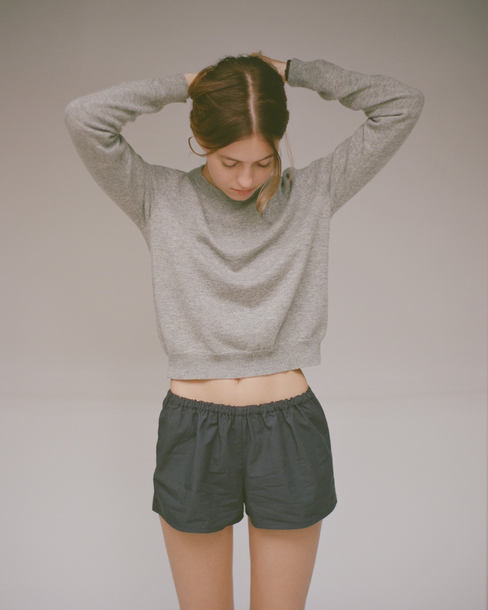 RLT POPLIN SHORT - NAVY