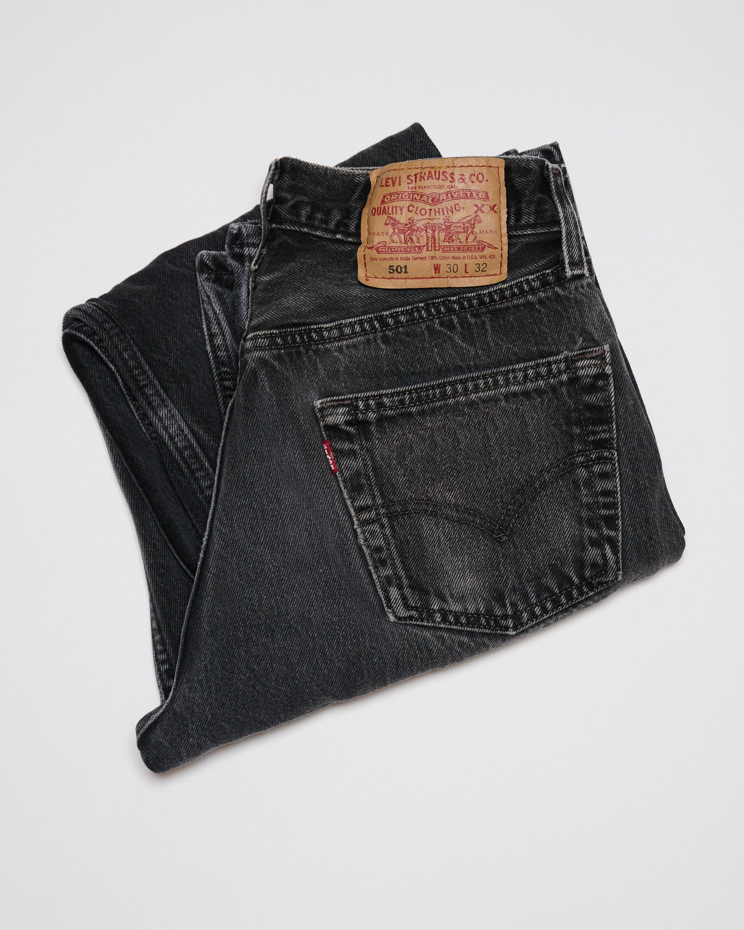 BLACK 501 VINTAGE LEVI'S | 30 X 32