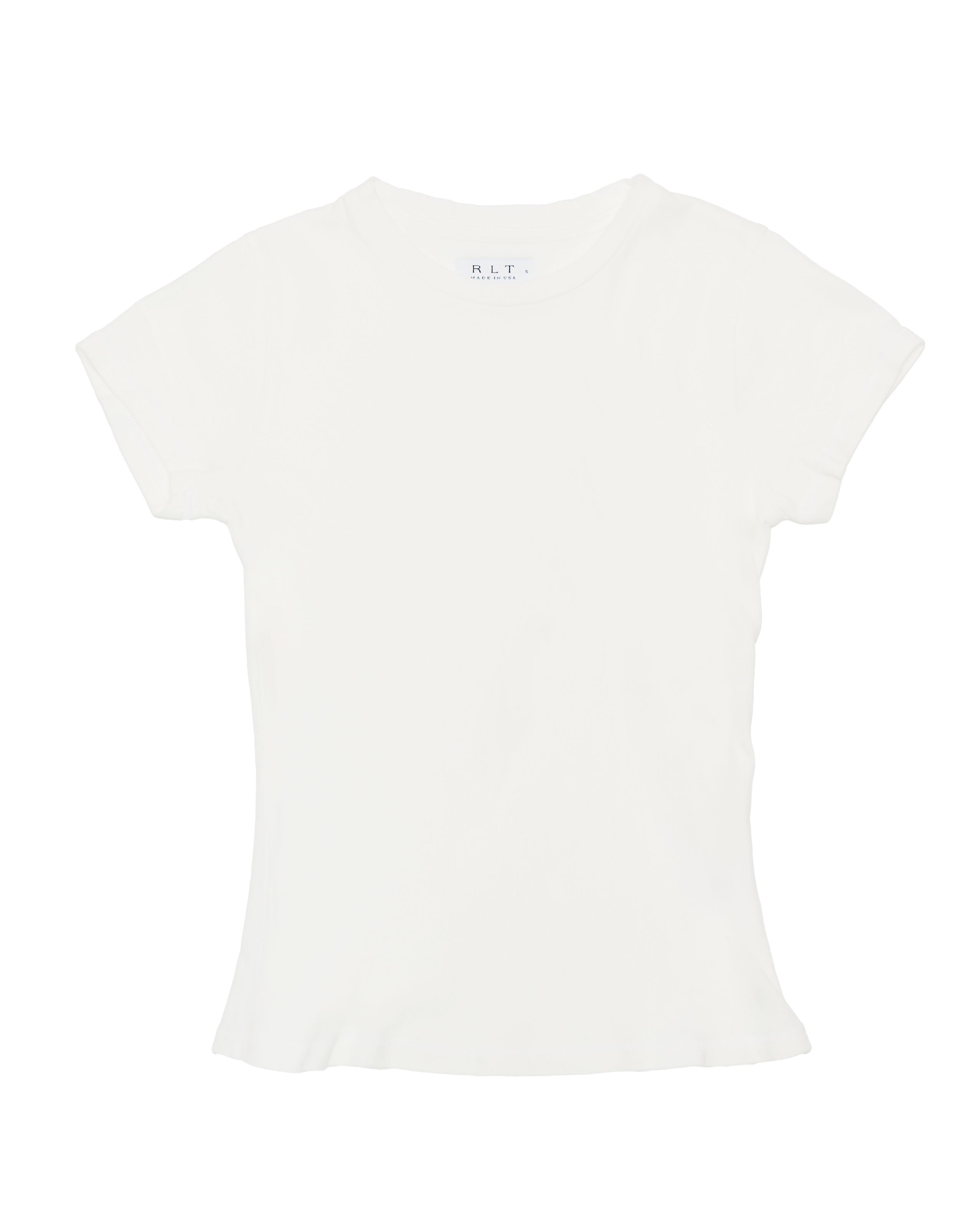 RLT SOFT BABY TEE - WHITE